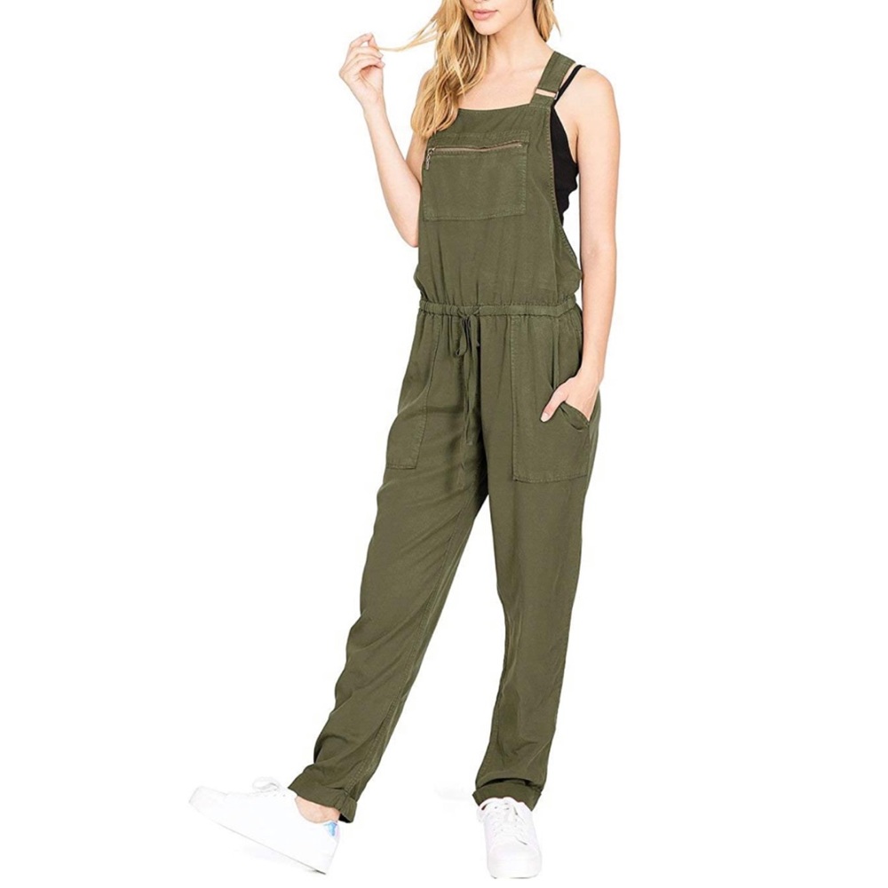 Lovestitch Army Green Overalls